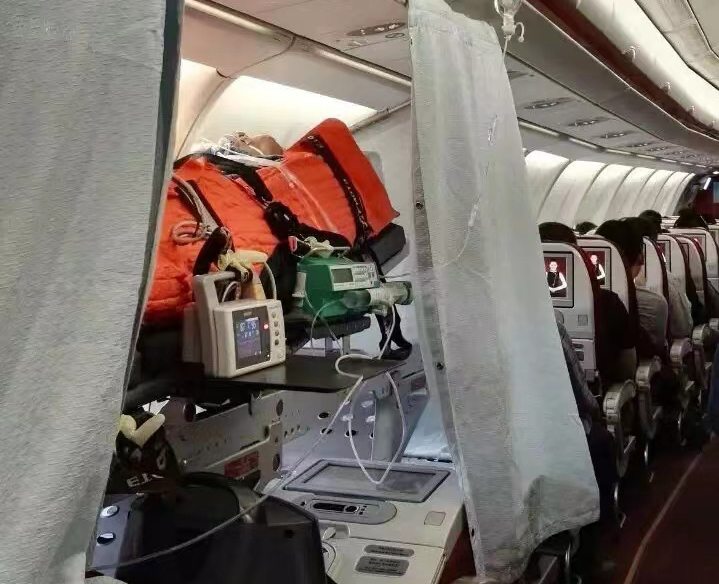 那坡县跨国医疗包机、航空担架